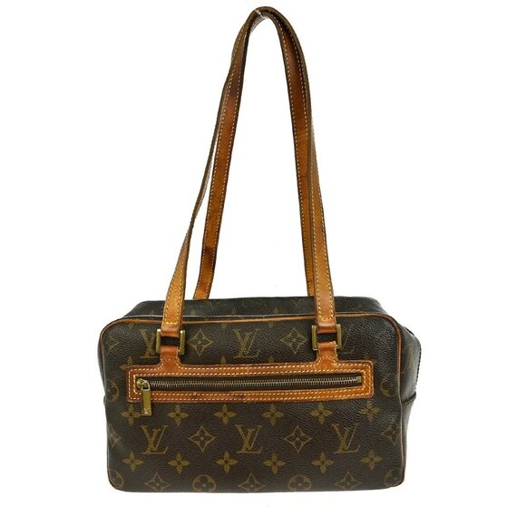 Louis Vuitton Handbags - LOUIS VUITTON MONOGRAM CITE MM HANDBAG M51182 TH0033 YQ04790 BN04